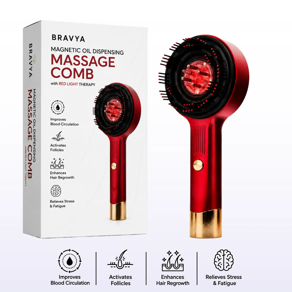 Red Light Scalp Massager