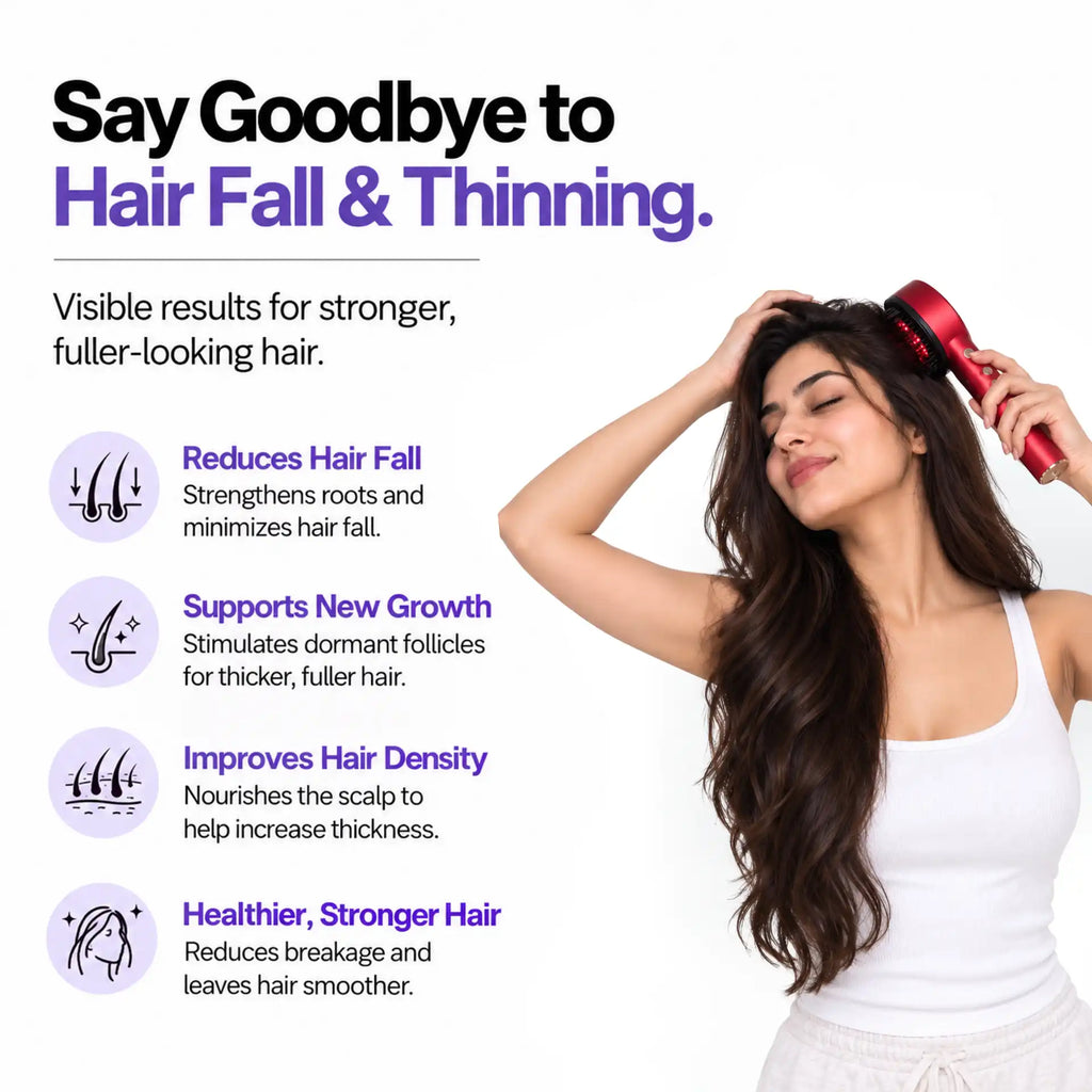 Red Light Scalp Massager