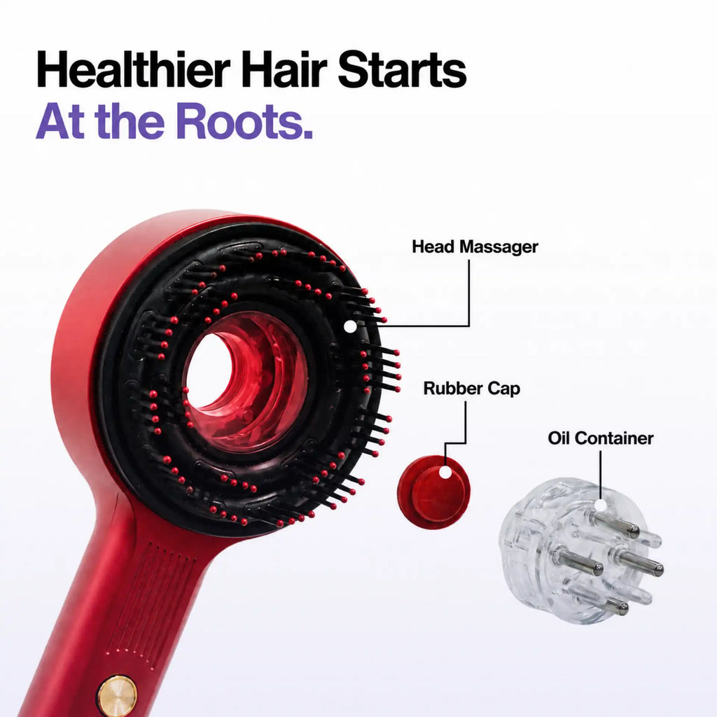 Red Light Scalp Massager